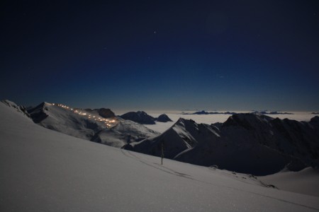 Nachtschicht am Mölltaler Gletscher